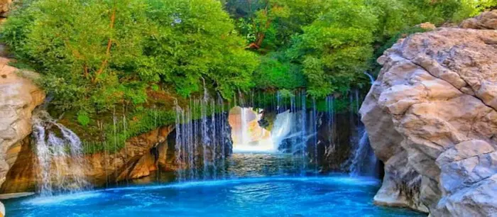 آبشار ونوش و سرسبزی اطراف آن، یکی از جاهای دیدنی محمودآباد 4687468
