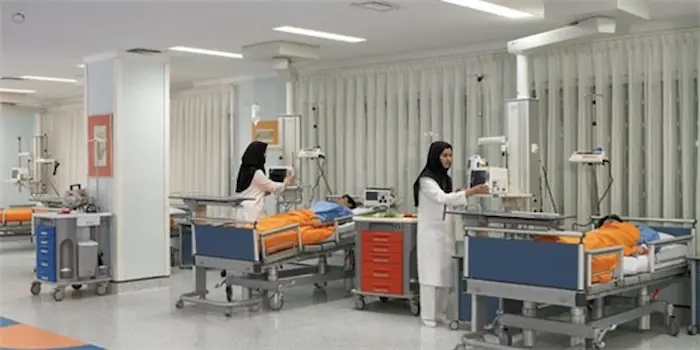 پرستار های در حال مراقبت از بیماران بیمارستان امام خمینی در فریدونکنار 4687