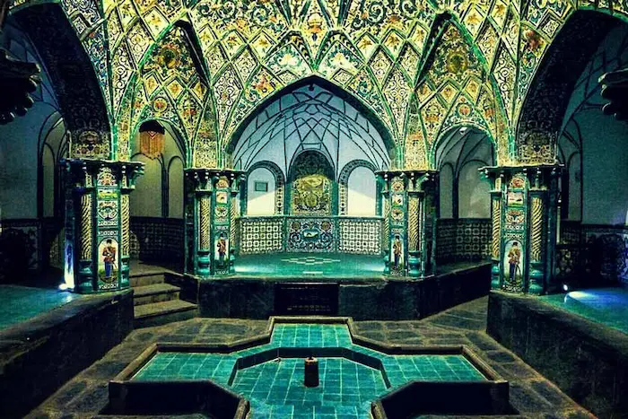 حمام تاریخی میرزا آقا و معماری سنتی و حوضچه آن در ایزدشهر 456847