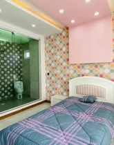 اتاق خواب مستر با دکوراسیون مدرن و خلاقانه