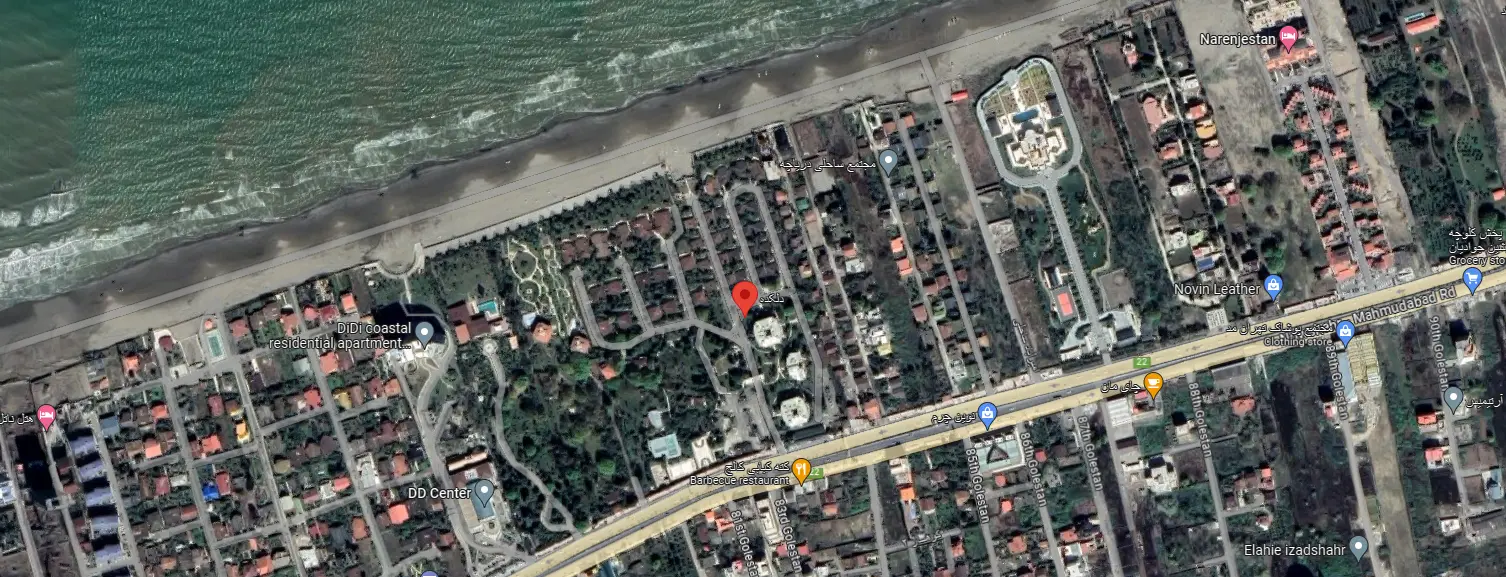 ادرس شهرک دلف روی نقشه گوگل 46384135210
