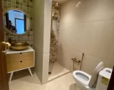 توالت فرنگی و کاشی کاری مدرن آپارتمان ساحلی 120 متری فول امکانات در بابلسر 584685432